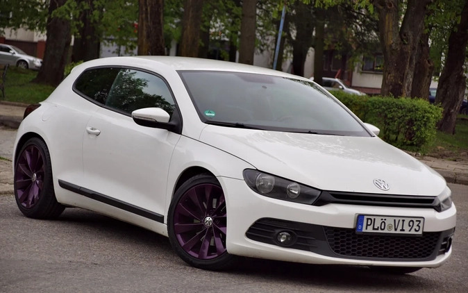 Volkswagen Scirocco cena 26900 przebieg: 219222, rok produkcji 2009 z Dobra małe 379